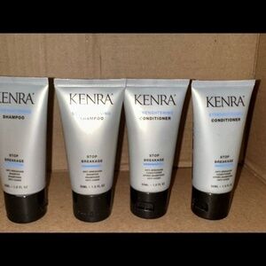 Kenra strengthening shampoo & conditioner travel hair care